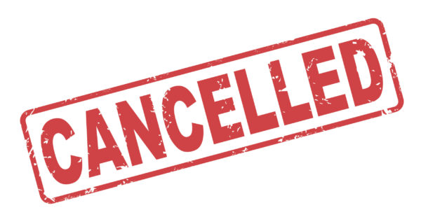 stamp cancelled with red text on white stamp cancelled with red text over white background